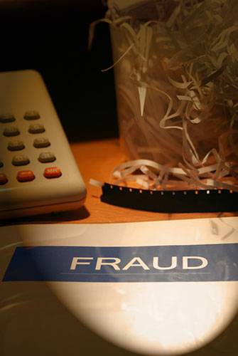 Image with Fraud written on it representing White Collar Crime